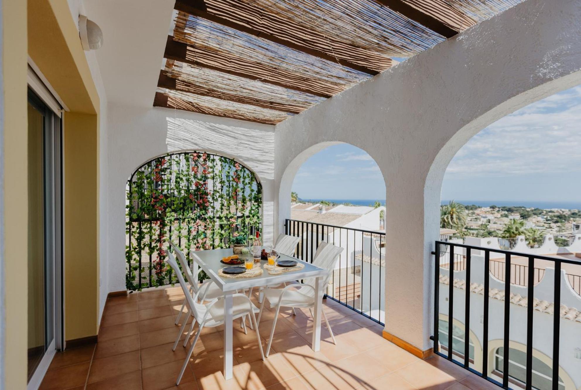 Casa Sunrise - Costa Blanca House With Rooftop, Swimming Pools And Panoramic Sea And Calpe Views 外观 照片